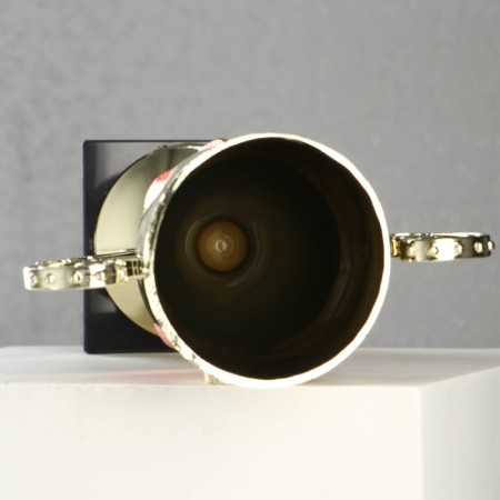 Cup 187, award figure, gold, a stone, 22.8 x 11.5 x 7 cm.-6