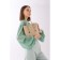 Lightning bag, beige color