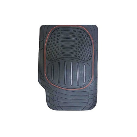 Car universal carpes SkyWay Hot-2, polyurethane, black, 72x49 cm, 44x48.5 cm, set 4 pcs. S01702029-1