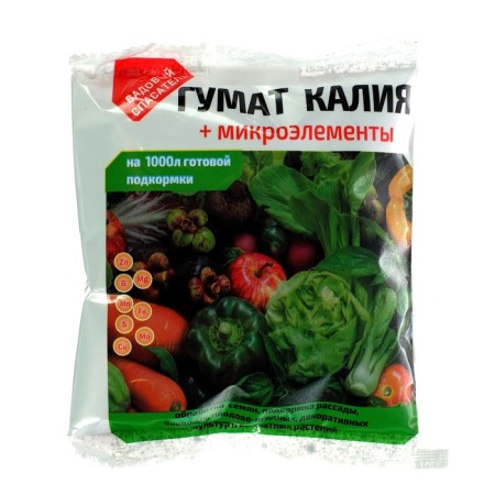 Гумат калия "Чудо грядка" + микроэлементы, 100 г-2