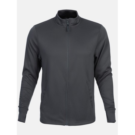 Long -line male Resport, on a zipper, p. 52, the color is gray, basic, with a long sleeve-10