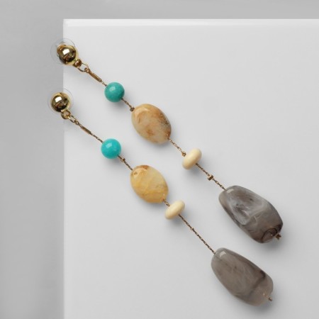 Earrings Assorted "Wakanda" style, sophistication, color
