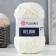 Yarn "Velour" 100% micropoliester 170m/100g (841 milk)