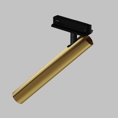 Technical TR141-1-6W3K-M-M-FOCUS T, 81.5x30x235 mm, LED, 6W, 280LM, 3000K, Black and Brass Currer Pinat-6