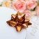 Bant star No. 7.5, metallic with a pattern, mix