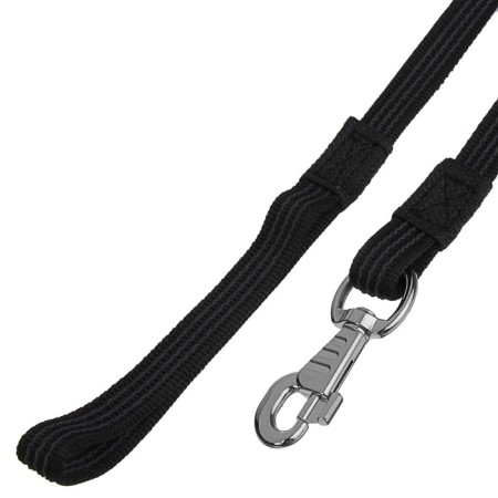 Bilateral leash with latex thread, 1.5 m x 2 cm, nylon, mix-1