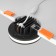 The built-in lamp Technical DL303-L7B4K, 7W, 8x8x3.2 cm, LED, 450LM, 4000K, black color black