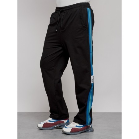 Sports male pants, size 48, black color-14