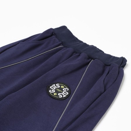 Kids' costume (sweatshirt/pants), dark blue color, height 86-92cm-3