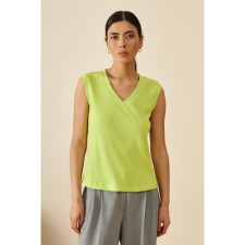 Female T -shirt Eliseeva Olesya, size 42, yellow color