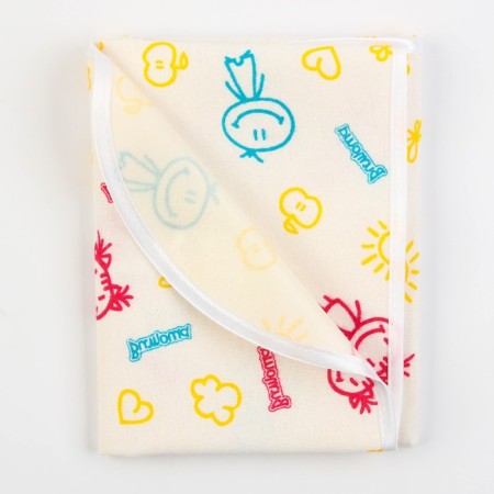 Substeroeny oilcloth 48x68 cm, fabric/PVC, with a edging, with a pattern-4