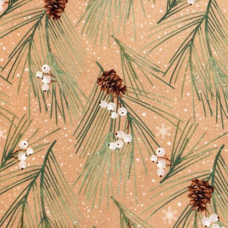 Ethel towel "Spruce Branches" 40x73 cm, 100%HL, sarzha 190 g/m2-2