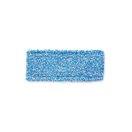 WET mops nozzle, flat microfiber, blue/white color, 40 cm-1