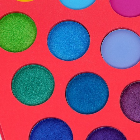 Palette of shadow shadows "strawberries", 30 colors-7