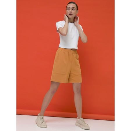Women's shorts, size 42, amber color-5