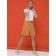 Women's shorts, size 42, amber color