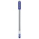 Gel pen Cello "My Gel" Knot 0.5mm, blue ink, soft letter, matte transparent case