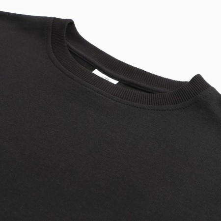 Women's costume (sweatshirt/pants), black color, size 42-5