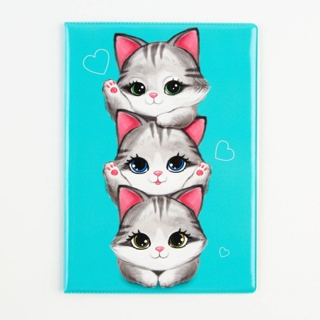 Cover for veterinary passport "Kittens", PVC-2