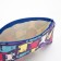 Cosmetic bag with lightning, blue/multi -colored color