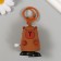 A plastic keychain with a CAPIBARA CARBINA, Walks 5.5x7.5x4.5 cm