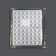 Organizer for decor, 14 blocks, 4 cells, 21 × 17.5 × 2.7 cm, the color is transparent