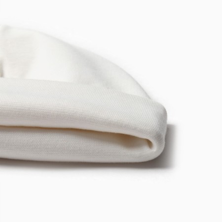 Kit (hat, snood) for girls, milk color, size 50-52-1