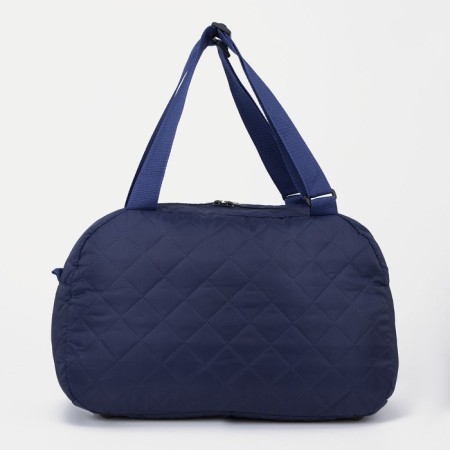 Road bag with lightning, external pocket, blue color-1
