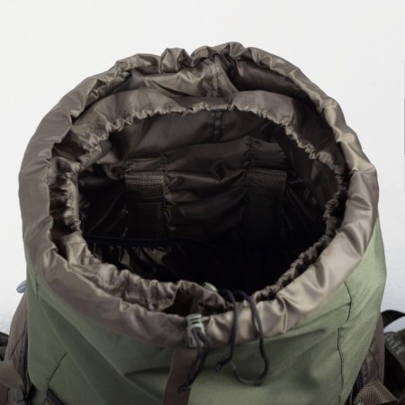 Tourist backpack, TAIF, 80 l, screed department, 2 outer pockets, 2 side pockets, olive color-4