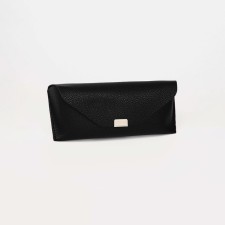 Case for glasses on the button, black color