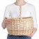 Mushroom basket, No. 1, 32 × 25 × 34 cm, 8 l, manual weaving, willow