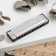 Music Life's Glublya, Diatonic, C-Major, with a case, silver