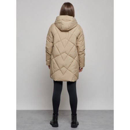 Winter jacket, size 50, light brown color-3