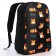 School backpack with the Penal "Corgi", 42x28x13 cm, black color