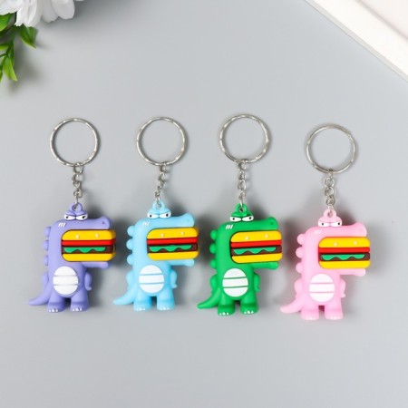 Trick rubber "Dinosaurus eats burger" MIX 3x1x5 cm