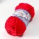 Yarn "Velluto" 100% micropoliester 68m/100g (56 red)