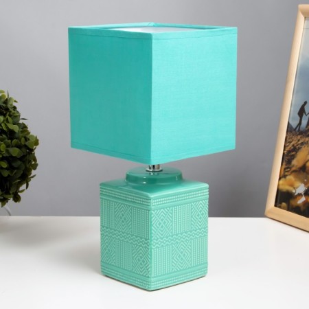 Mitchell Table lamp E14 40W Lazurny 14x14x29 cm Risalux