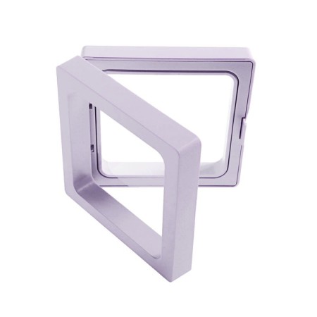 Romb decoration stand, 7 × 3 × 7 cm, white color-3