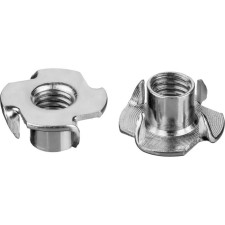 Гайка ЗУБР МАСТЕР, мебельная, забивная, DIN 1624, оцинкованная, М10, 5 кг