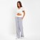 Women's T-shirt on the Mist Mist size 48-50, white color