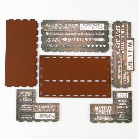 Kitchen Organizer "Rules at home", 16 x 7.3 cm-6