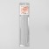 Frone file for a file, on a foamed basis, abrasiveness 180, 18 cm, packing 10 pcs, color gray