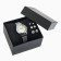Women's gift set BolingDun 2 in 1: Watch, earrings, D-2.8 cm