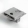 ROSET TV + computer RJ-45 (mechanism), Stekker Series Catherine, Silver, GLS00-7106-03