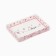 Box for confectionery products with PVC “Heart” lid, 22 × 15 × 3 cm