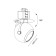 Single-phase track lamp TR35-gU10 BK under the lamp MR16 Black