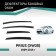 Defly window deflectors for Toyota Prius (XW30), 2009-2016