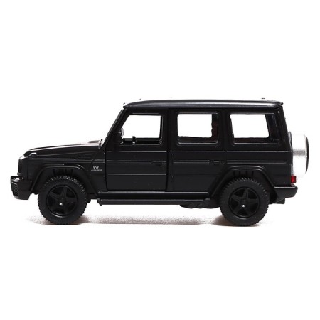 Metal Mercedes-Benz G63 AMG, 1:32, doors, inertia, black matte color open-4
