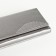 Women's wallet on magnets, silver color