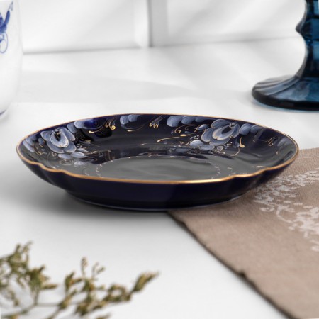 Smak "Spring", D-14.5cm, cobalt glaze-1